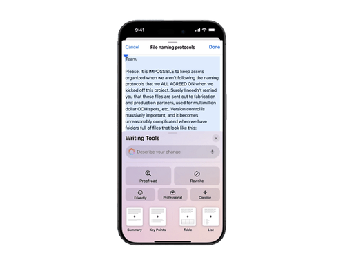 Apple Intelligence随iOS 18.1测试版更新在iPhone 16上首次亮相